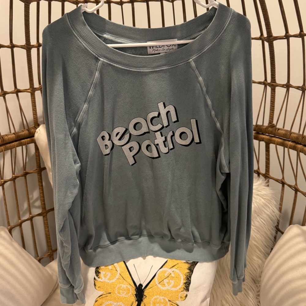 Wildfox Sky Blue Pullover